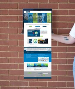 Prosperous Places Website - Full homepage